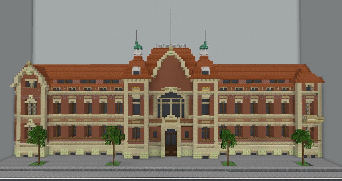 Cunynchen's tweet photo. District administration of Ostprignitz-Ruppin in Neuruppin, Germany.

@HeroPixels #Minecraft #minecraft建築コミュ https://t.co/NsMraN9tj6