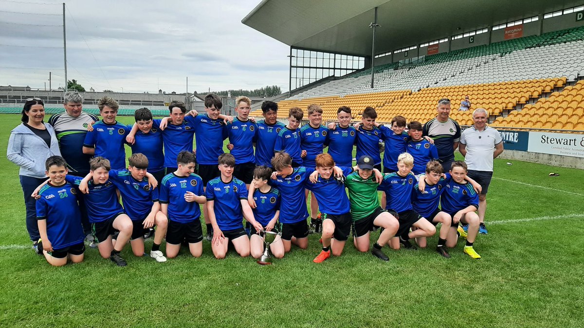 Congratulations to St. Manchans Under 13 team on their win today. The future looks bright for this group of lads💙💙 @TubberCoOffaly @DoonGaaOffaly @Ballycumber_GAA @edderovers