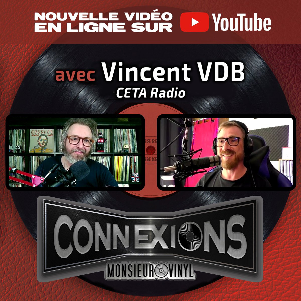 Monsieur Vinyl (@monsieurvinyl) on Twitter photo ⭐📺 NOUVELLE VIDÉO EN LIGNE ➡️ youtu.be/Ou9WStAgUxI 📻⚡ Connexions #03, le contact se fait avec <a href="/vincenzodragon/">VinceAutourdelaMusique</a> de <a href="/cetaradio/">CETA Radio</a> ⭐ #Vinyle #DisqueVinyle #Musique #Collection <a href="/HeyGroover/">Groover</a> <a href="/AudeHenneville/">Aude Henneville</a> @pastel_ghost @nagoyaofficiel <a href="/AxLGrstOff/">꧁KYARA꧂</a> @umitohanasuhito <a href="/LucieElisaJulie/">L.E.J</a> ⭐📺 NOUVELLE VIDÉO EN LIGNE ➡️ youtu.be/Ou9WStAgUxI 📻⚡ Connexions #03, le contact se fait avec <a href="/vincenzodragon/">VinceAutourdelaMusique</a> de <a href="/cetaradio/">CETA Radio</a> ⭐ #Vinyle #DisqueVinyle #Musique #Collection <a href="/HeyGroover/">Groover</a> <a href="/AudeHenneville/">Aude Henneville</a> @pastel_ghost @nagoyaofficiel <a href="/AxLGrstOff/">꧁KYARA꧂</a> @umitohanasuhito <a href="/LucieElisaJulie/">L.E.J</a>