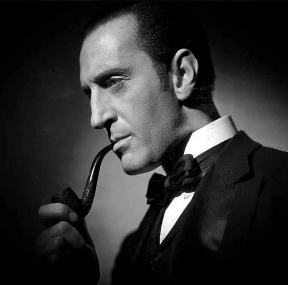 sherlockeditor's tweet photo. Born #OTD - Basil Rathbone (13 June 1892 - 21 July 1967). Through 14 films and countless hours of radio, his cinematic portrayal of #SherlockHolmes stands as the most iconic and influential media representation of the character in the latter half of the 20th century. https://t.co/hMpsb9FL9P