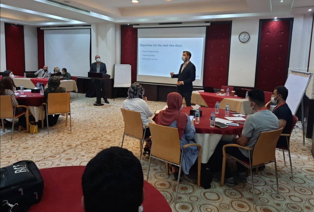 Solumsmoen's tweet photo. Today the first of our 3 workshops on Camp Management kicked off in #Erbil. Thanks to @JccKrg and @BarzaniCF for the participation and engaging discussions. @Refugees @UNHCRIraq https://t.co/gkWLWnIGB2