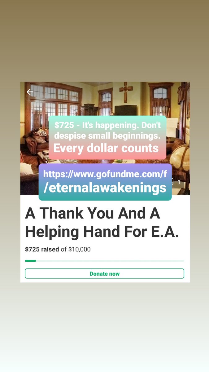 PBeairdDesign's tweet image. We are moving in the right direction.  Read more here: gofund.me/3c51b950