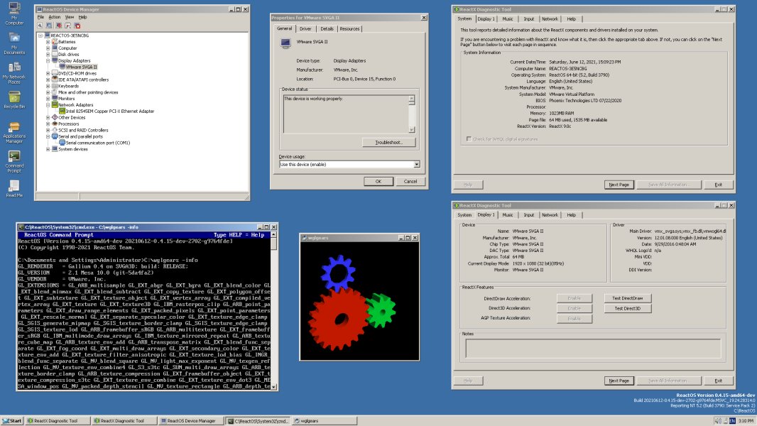 ReactOS on Twitter: "With a simple fix in Win32 subsystem by Adam ...