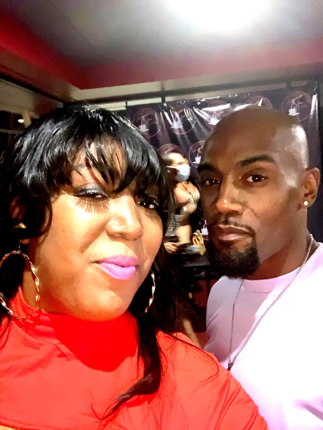 IamCharlita_'s tweet photo. Myself @IamCharlita_ and #LemastorSpartling ๐ฅ๐ฌ๐๐ญ at @FirstLadyDRII #FirstLady3 #movie premiere #Detroit #Michigan https://t.co/d26H3qXV0s