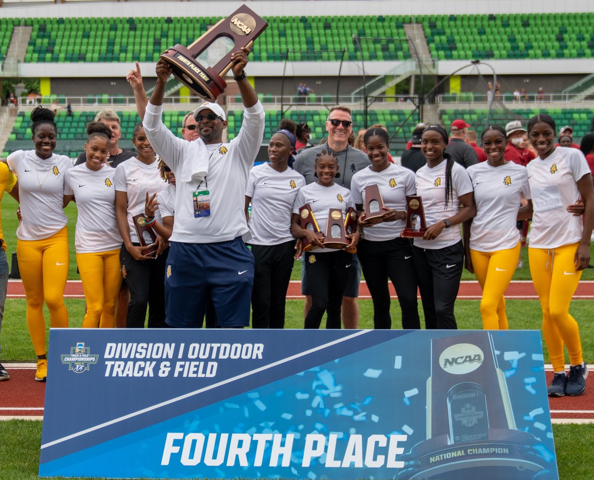 #MEACTF What a weekend in Eugene for <a href="/NCATAGGIES/">N.C. A&T Athletics</a>!

- 4⃣ NCAA titles 🥇🥇🥇🥇
- Men finished third in the team standings, women finished fourth.

#IBackTheMEACAt50 #IBackTheMEACAt50 

📸: <a href="/tagtheshooter/">TagTheShooter</a>