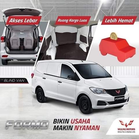 WulingMobil's tweet image. *Wuling Formo/BlindVan*
BIKIN USAHA MAKIN NYAMAN
- Electric power steering (EPS)
- Meter Cluster with MID
- Akses Lebar
- Ruang Kargo Luas
- AC &amp;amp; Audio Head Unit
- Power window
Info :
wa.me/message/5C3YT4…