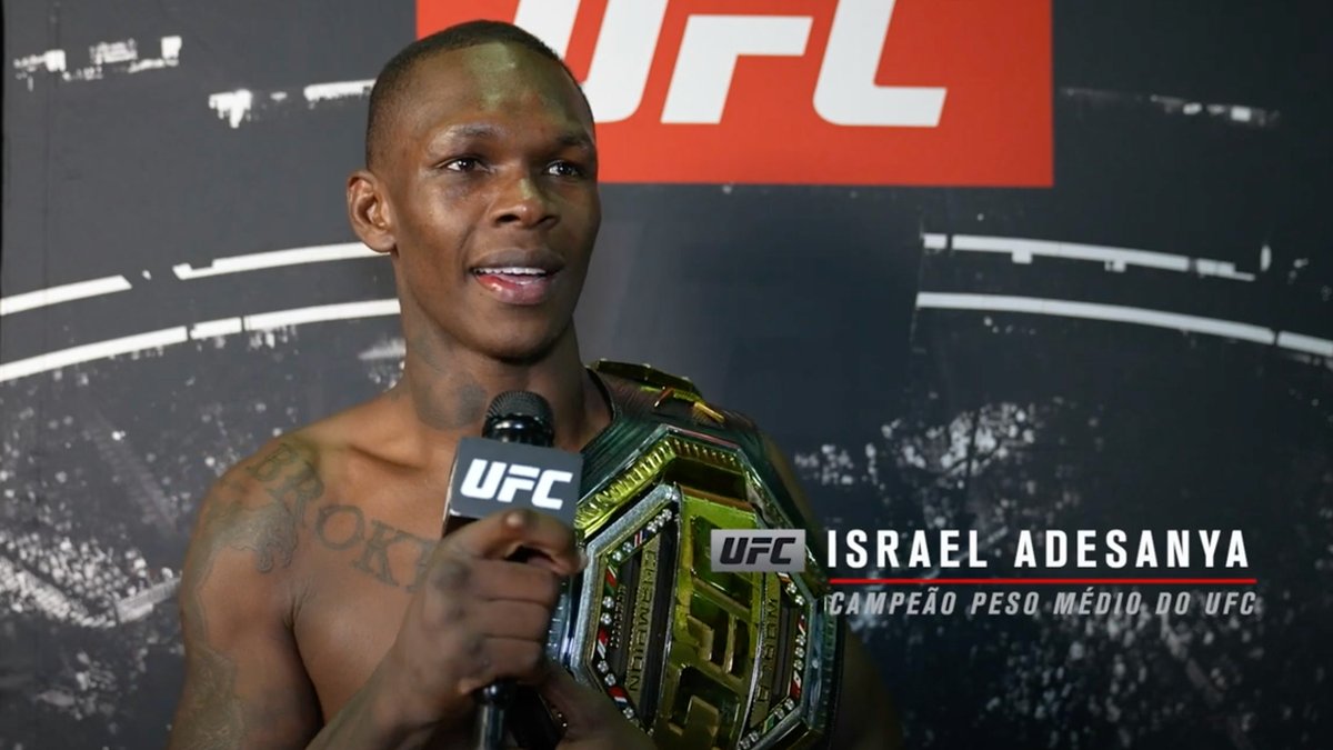 Após vencer Marvin Vettori pela segunda vez e garantir mais uma defesa do título dos médios, o campeão 🏆🇳🇬 @stylebender analisou a sua performance na luta principal do #UFC263 ⤵️ https://t.co/Ih4lo3Nru0