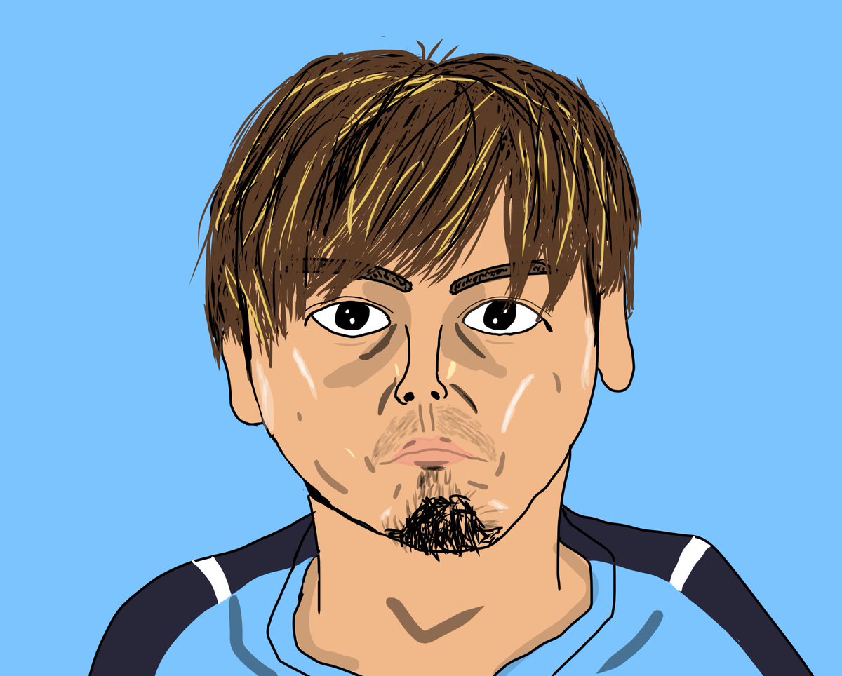 Keiichi Irasuto ガンバ大阪fan 遠藤保仁選手顔ver ジュビロ磐田 ガンバ大阪 遠藤保仁 イラスト