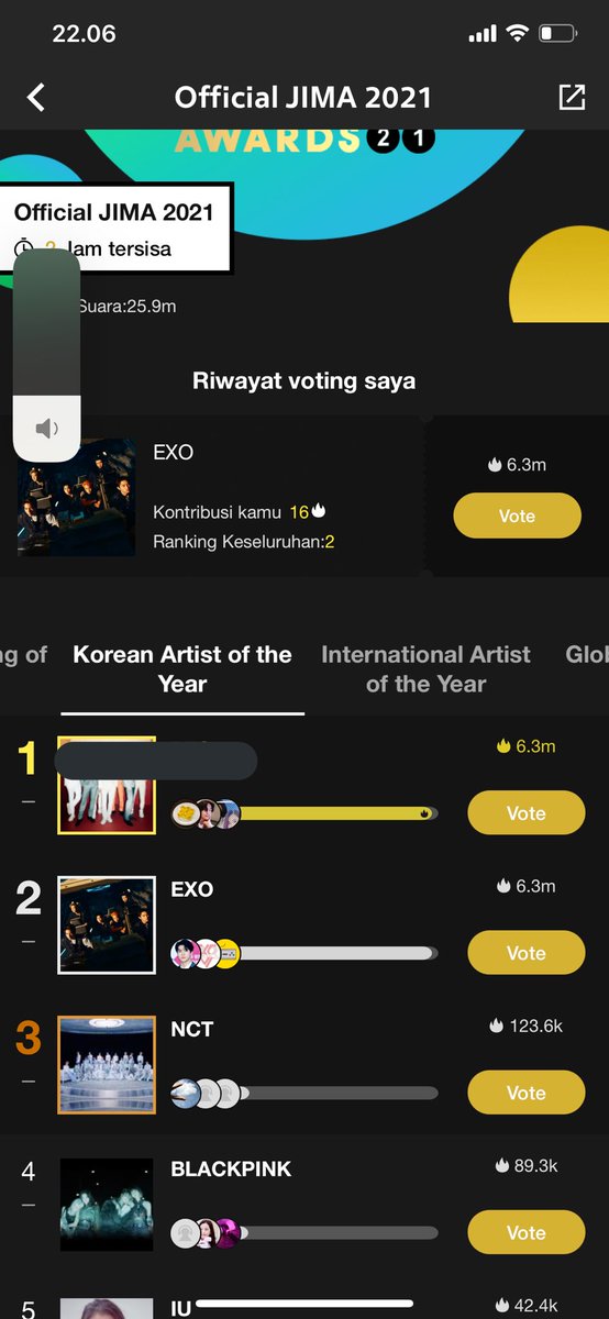 "LET'S FIGHT THE JOOX" Semangatt #EXO #DFTF_50MillionViews #exol