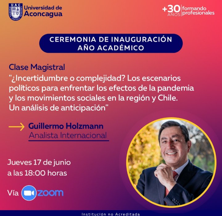 Ceremonia de inauguración año académico