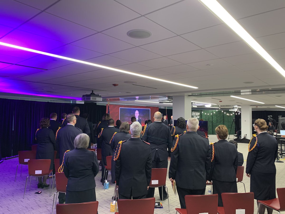 tsacprogram's tweet image. The Messengers of Grace make their affirmation of faith! #soldierscongress2021