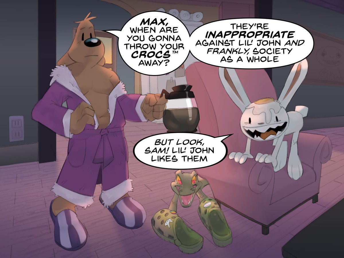 Sam & Max: Freelance (Grand-) Fathers #samandmax #freelancecomic 