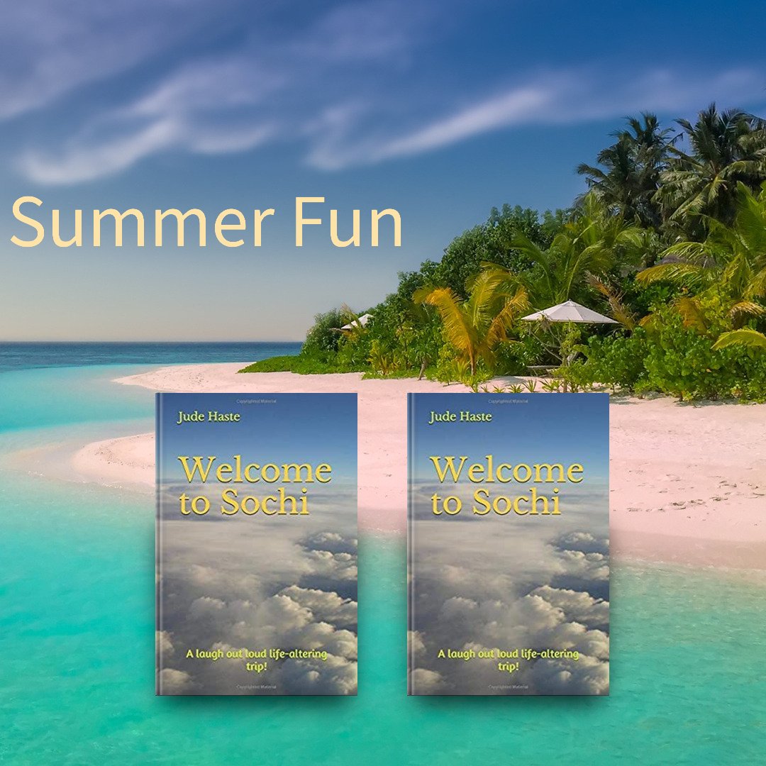 #summervibes #readingisfun 
Witty, easy-reading style #fun
amazon.com/Welcome-Sochi-… free on #kindleunlimited #comedy dash of #romance journey amazon.co.uk/gp/product/B07… #books #inspire #motivation