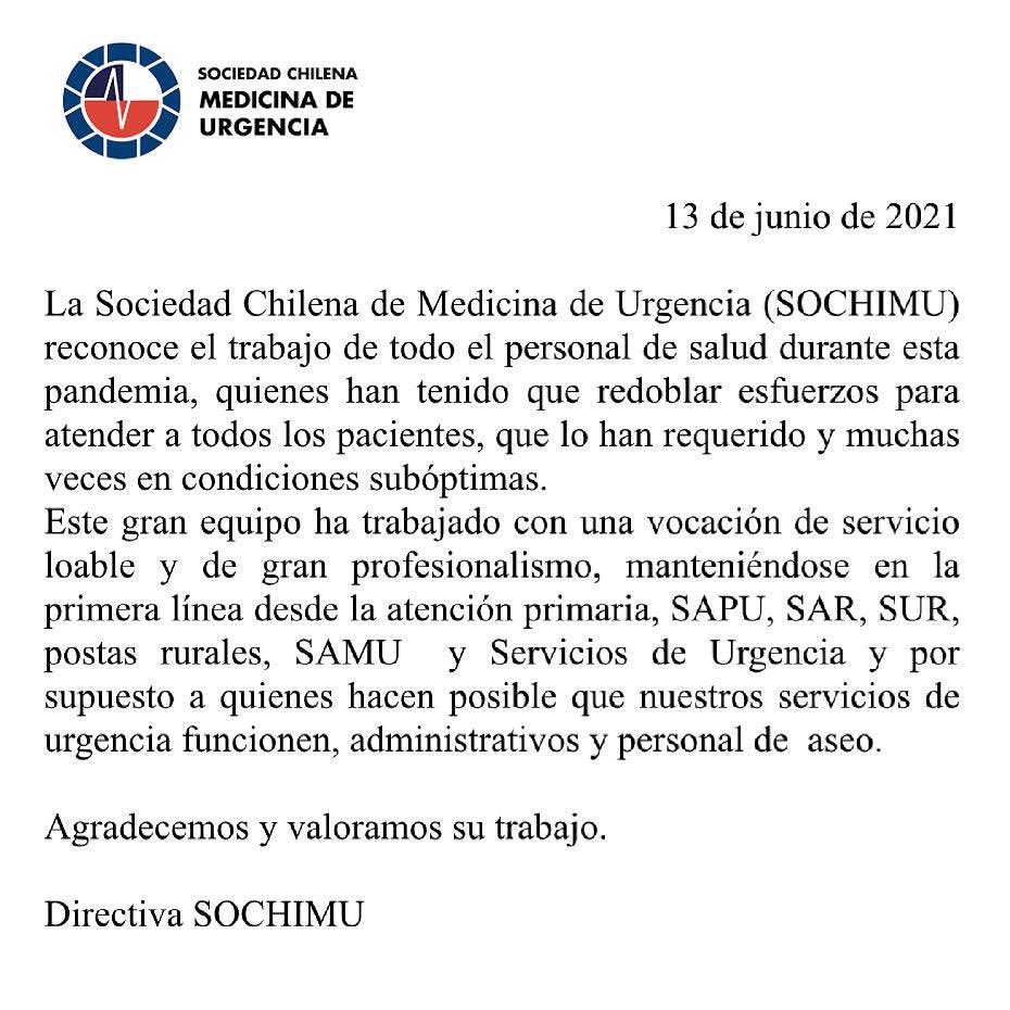 🥰 nos unimos a este hermoso reconocimiento al personal de salud que ha estado más de una año 24/7 batallando contra la Pandemia, con miedo, cansancio, angustia, pero sobretodo VOCACIÓN y amor a sus pacientes 👏🏻👏🏻👏🏻👏🏻