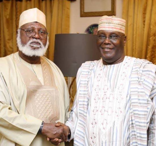 Former VP Atiku Abubakar wishes Gen. Abdulsalami Abubakar a happy 79th birthday... 