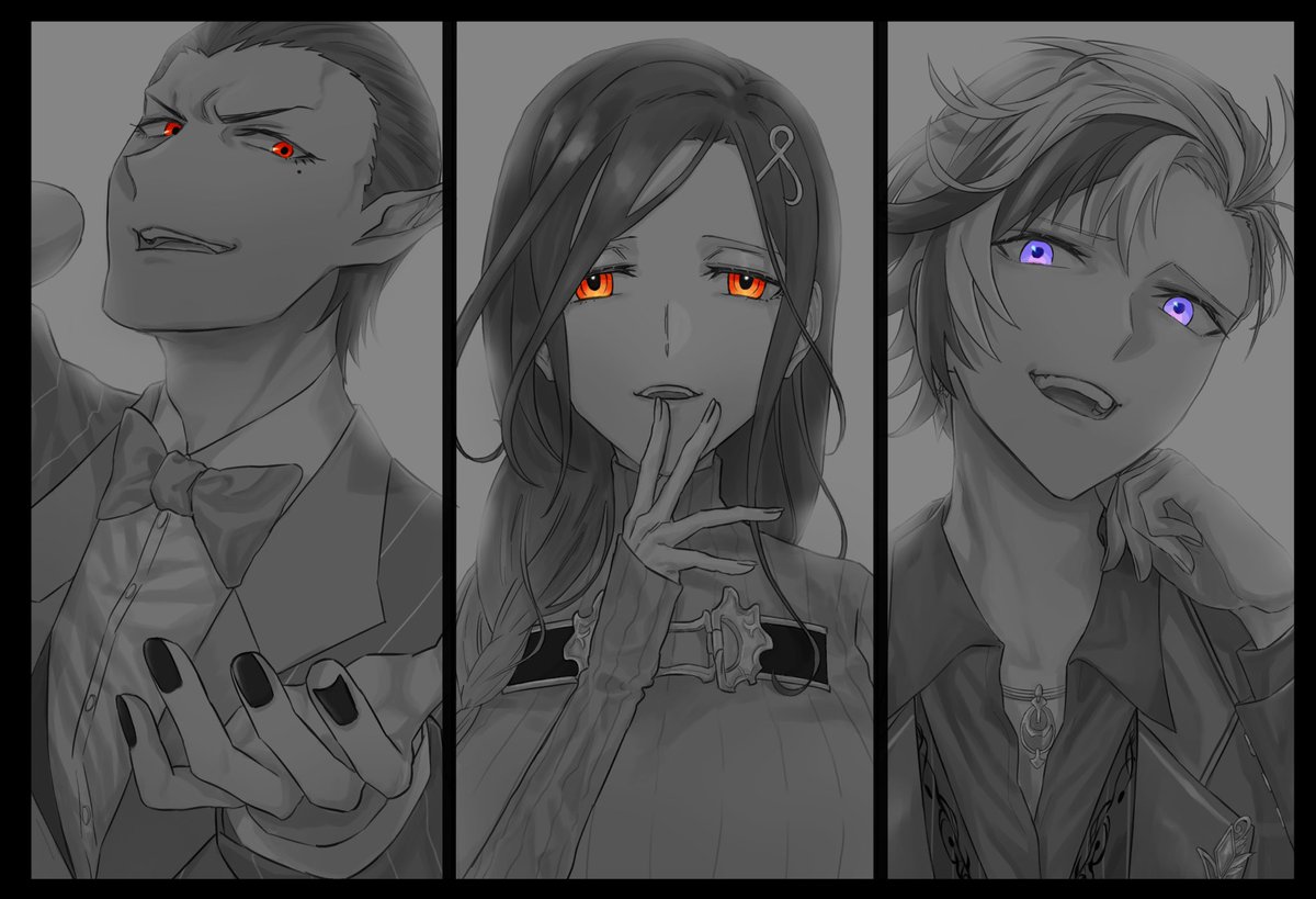uagari_'s tweet photo. グウェルさんの素顔すごくさわやかでつぶらな瞳が描けちゃったからこっちもあげちゃう… https://t.co/YI5qrcK0Dy