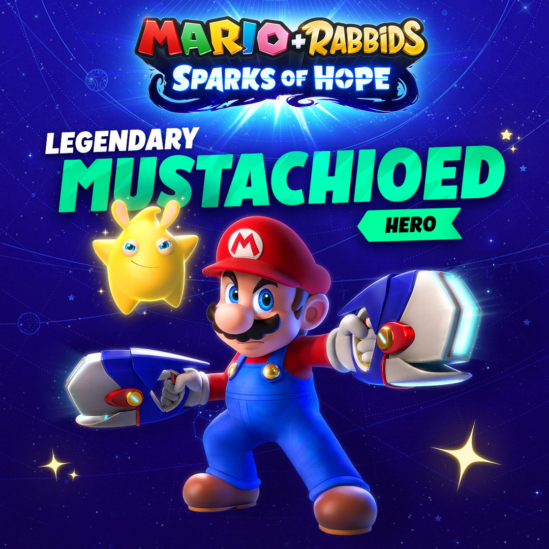 Mario + Rabbids Sparks of Hope on Twitter "Standing up to evil, in the