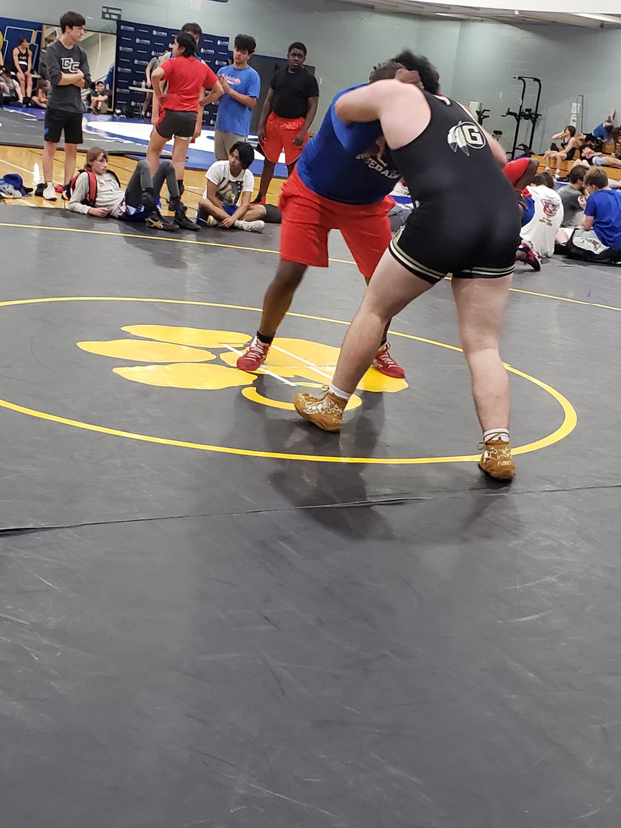 DanielGrellman's tweet image. Gaffney Wrestling wins our pool with an 11-1 record. Lunch then playoffs start! Getting better each match. #gaffneygrind