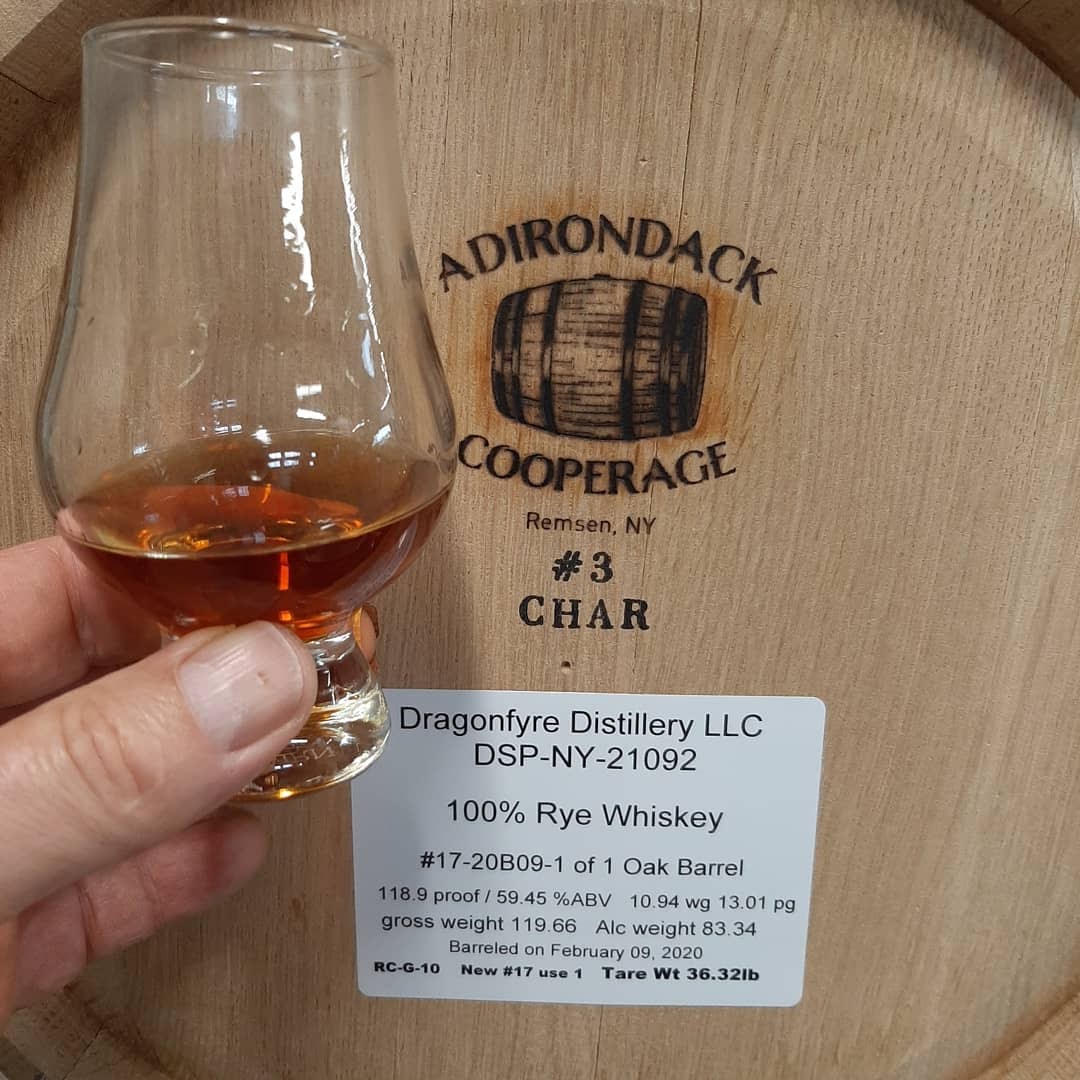 Dragonfyre Distillery is a true craft distillery in Cortland, NY. Established in 2015 by a husband &amp; wife team, the farm distillery prides itself on producing spirits from locally grown ingredients. Their distillery and tasting room is the perfect environment for whiskey lovers!