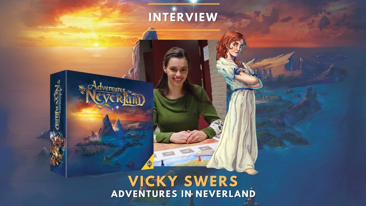ModernMythsNL's tweet image. Hoe word je ontwerper van een #bordspel?

We vroegen het aan de Limburgse #VickySwers, die dit najaar het langverwachte avonturenspel #AdventuresInNeverland zal uitbrengen.

Lees ons Adventures in Neverland #interview:

modernmyths.nl/adventures-in-…

@AdventuresBox #PeterPan #JMBarrie