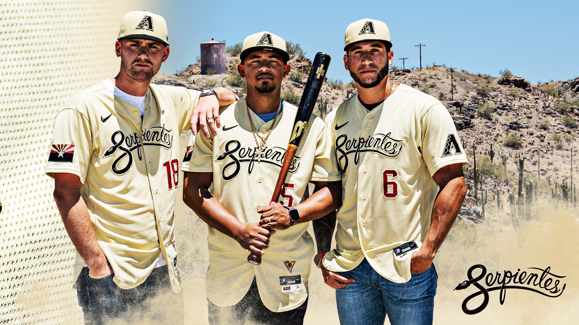 David Peralta reveals D-backs' SICK City Connect Jerseys (Las Serpientes!)