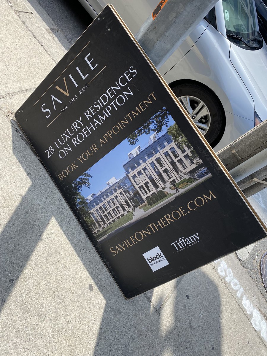 JoshMatlow's tweet image. Developers, whenever I see one of your A frame signs without a permit left blocking the sidewalk, I will ditch them. Every single one I see.