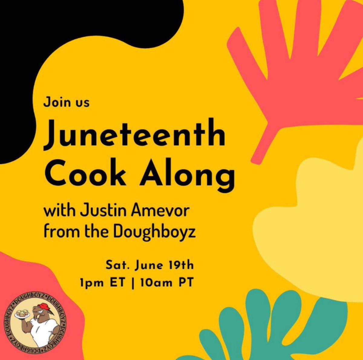 WPI_ACA's tweet image. 🚨Cook Along Alert!🚨 

Join us on Juneteenth for a breakfast burrito cook along! We’ll be led by none other than @doughbyz Justin Amevor! Pull up to cook and celebrate with us! Registration link in bio
#wpiaca #breakburrito #orisitbreakfasttaco #cookalong #juneteenth @Dj_AmEver
