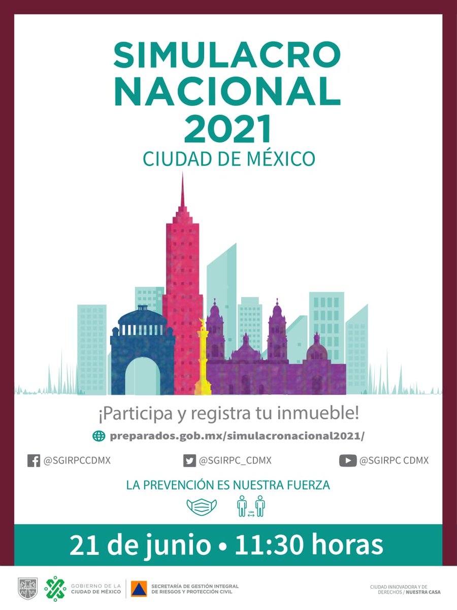 Simulacro Nacional 2021 : Como Sera El Simulacro Nacional 2021 Este Lunes 21 De Junio En Cdmx - Primero definamos qué es un sismo.