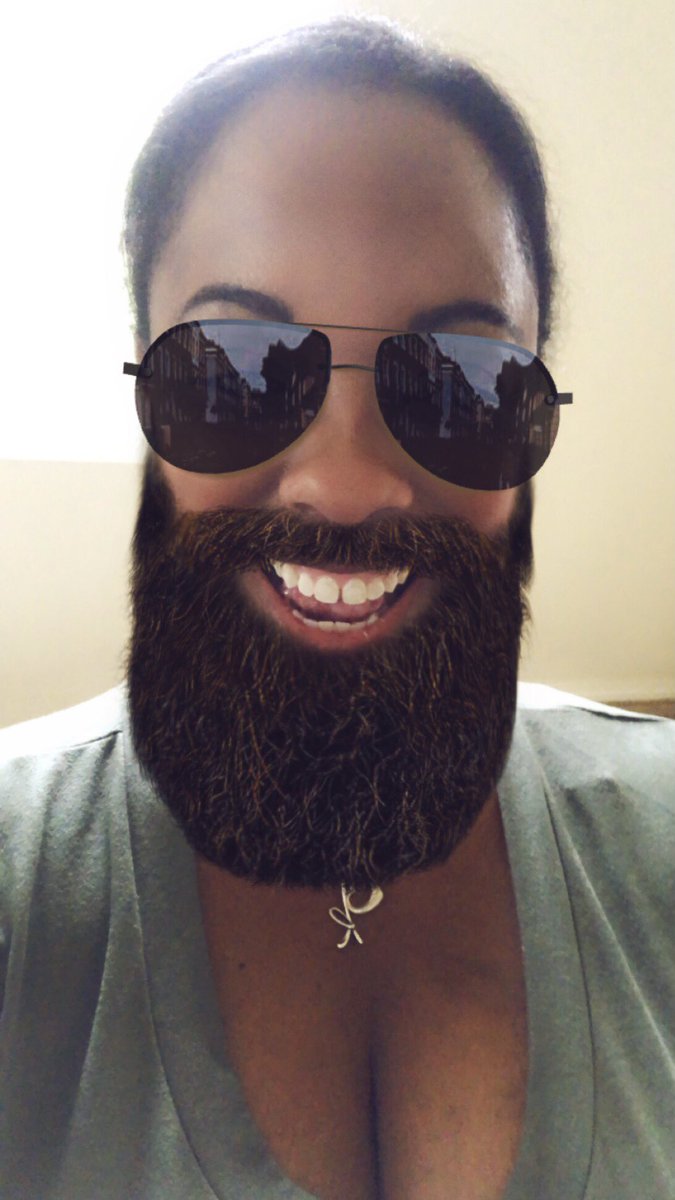 I love beards so much, I decided to grow my own 😂🤣 #BeardLife #Beards #BeardStyle #LoveBeard #SnapChat #WomenLoveBeards #BeardsAreSexy