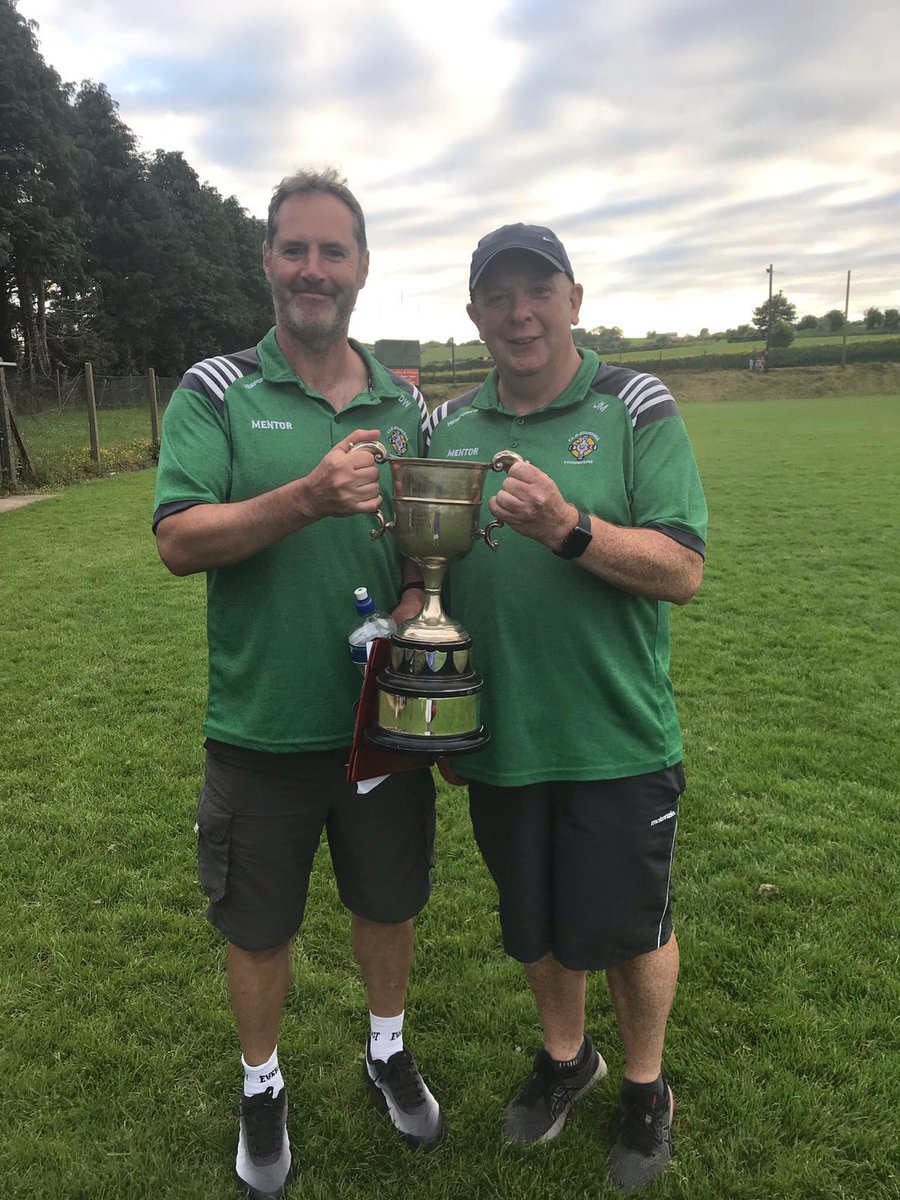 we held this cup yesterday after holding it 32 years ago as player's alot of water under the bridge since then, Ath Fhada Abù