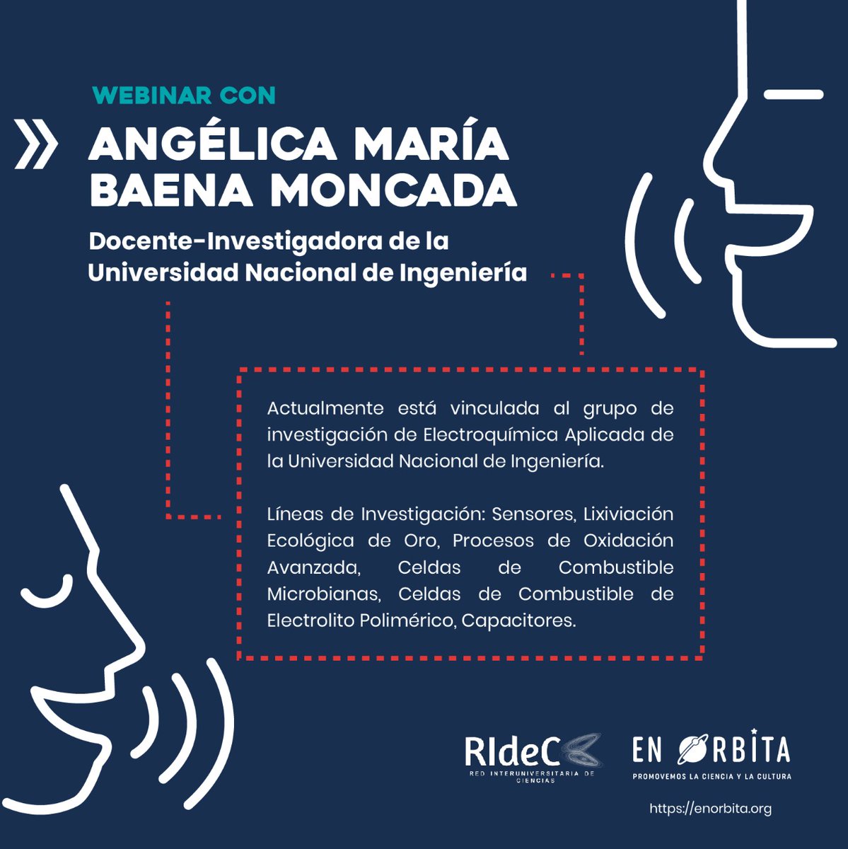 EnOrbitaOrg's tweet photo. Mañana lunes 14 de junio a las 11:30  am, Angelica Baena comentará su investigación "Supercapacitores como dispositivos de almacenamiento de energía". Phd en Ciencias Químicas, especialidad en electroquímica. No te la pierdas. En nuestro Facebook Live. https://t.co/la52gfbzDZ https://t.co/ezv8lN5Uzj