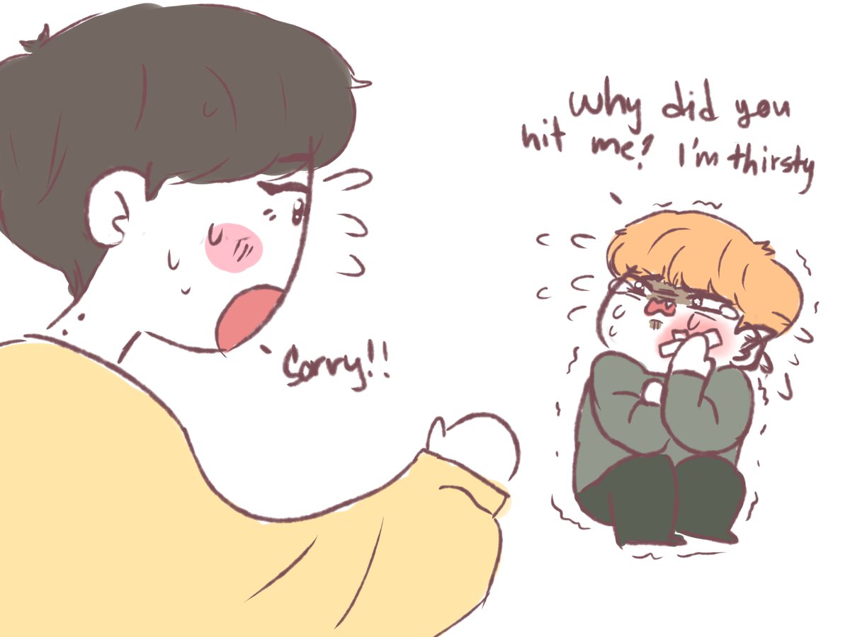 Vampire Mingi is thirsty for yuyu's blood but 😔
.
#ateez #ateezfanart #yunho #mingi #에이티즈 #에이티즈팬아트 #윤호 #민기 