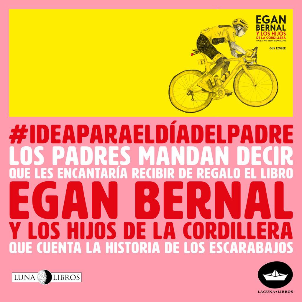 Si Cochise fue el ídolo de juventud de tu papá, si lo veías entusiasmado con las proezas de Lucho Herrera, Fabio Parra o cualquier escarabajo, #EganBernalyloshijosdelacordillera es el mejor regalo para él.
#Ideaparaeldíadelpadre
#LeoIndependiente #ColombiaLee #LectorLunático