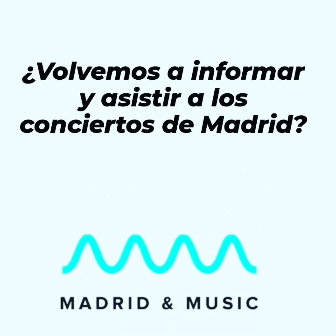 MadridAndMusic's tweet image. #Encuesta ¿Y si volvemos? Noticias, agenda de conciertos, entrevistas, crónicas, especiales, videos desde los conciertos, concursos, encuestas...