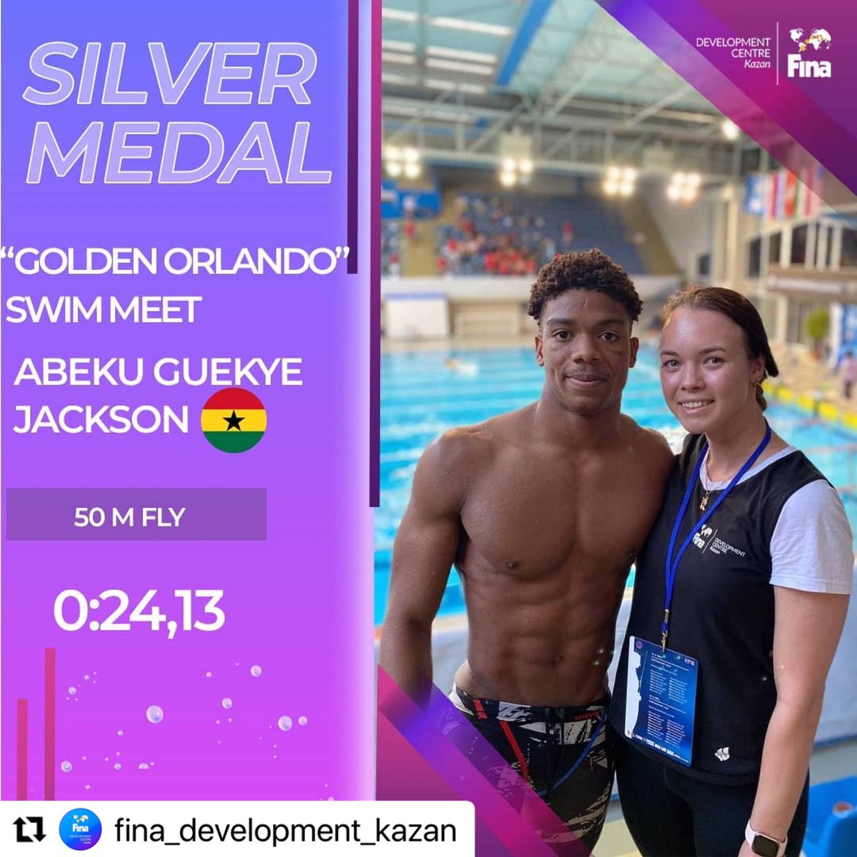 GH Dolphins (@ghdolphins) on Twitter photo Another impressive performance by our team captain at the Golden Orlando meet 🔥🔥.
S/O to the Fina Development Centre and Cana for the updates 🥰.
And CONGRATULATIONS to all <a href="/FinaKazan/">Fina_Development_Centre_Kazan</a> swimmers at the just ended swim meet! You guys are amazing 🥳🥳. Another impressive performance by our team captain at the Golden Orlando meet 🔥🔥.
S/O to the Fina Development Centre and Cana for the updates 🥰.
And CONGRATULATIONS to all <a href="/FinaKazan/">Fina_Development_Centre_Kazan</a> swimmers at the just ended swim meet! You guys are amazing 🥳🥳.
