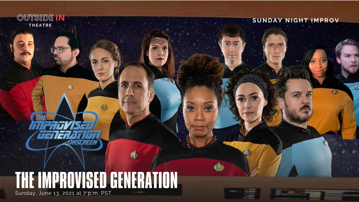 Tonight at 7 p.m. PST, join us for a special episode of Sunday Night Improv with <a href="/ImprovisedGen/">The Improvised Generation🖖🏾🖖🏼🖖🏽🖖🏿🖖🏻</a>! Watch here: youtu.be/5NSKkyZhSZ0