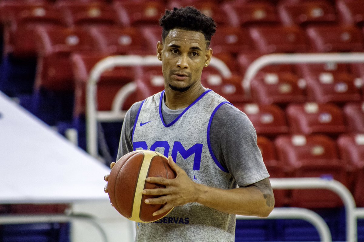 Nuestro capitán Víctor Liz y Gelvis Solano, se integraron hoy a las  prácticas de la preselección nacional. #preolimpico #VamosDOM🇩🇴🏀