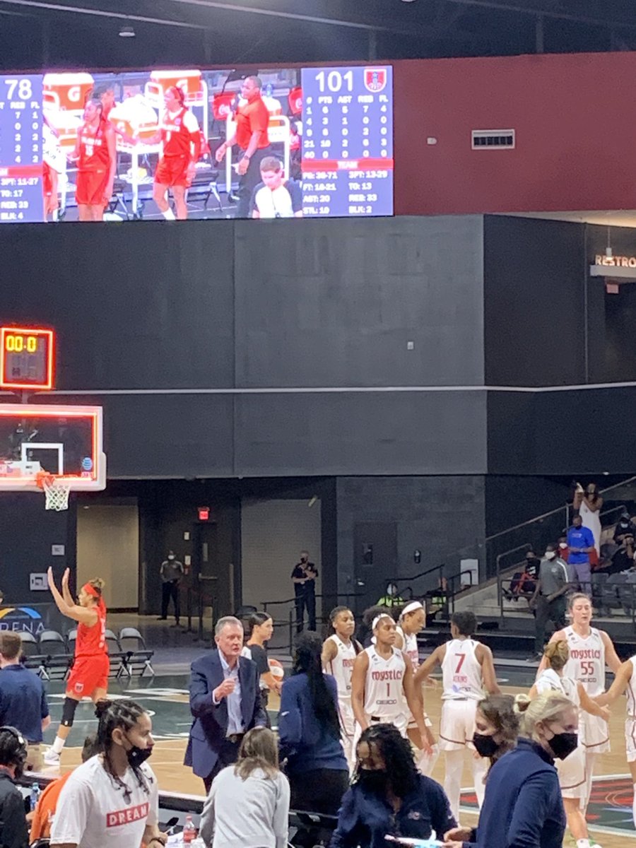 A nice home win for the Dream! #Doitforthedream