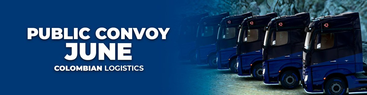 OCSC_Officiel's tweet image. Public Convoy !💙

Participate in the monthly Colombian Logistics convoy with the participation of OCSC Event.

Register Now : ocsc.fr/convoys