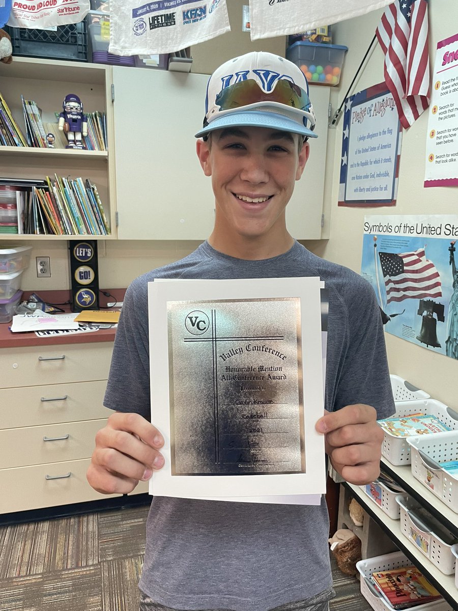 Congrats to Jack Morsching for making 1st team All Conference and Gavin Krause for Honorable Mention All Conference.