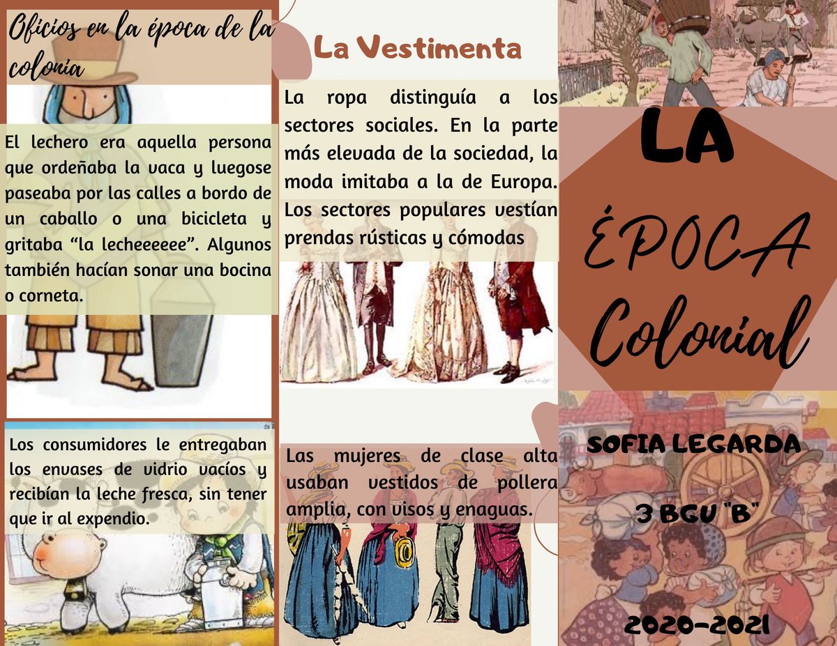 Educa_Divirti3's tweet photo. #díadehistoriacreativa Sabias que en la #ÉpocaColonial todo era distinto 🙉. Desde su forma de vestir hasta sus costumbres y trabajos ✨ Aquí 👇🏼te dejo algunas características, espero te sirva 📜 https://t.co/tAJGdqv5Ni