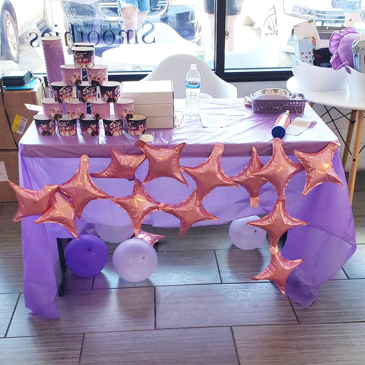 borahaeventschi's tweet photo. 1 hour left! Thank you to those who joined us for our event event far! 💜 https://t.co/uLM1WqDu6Q
