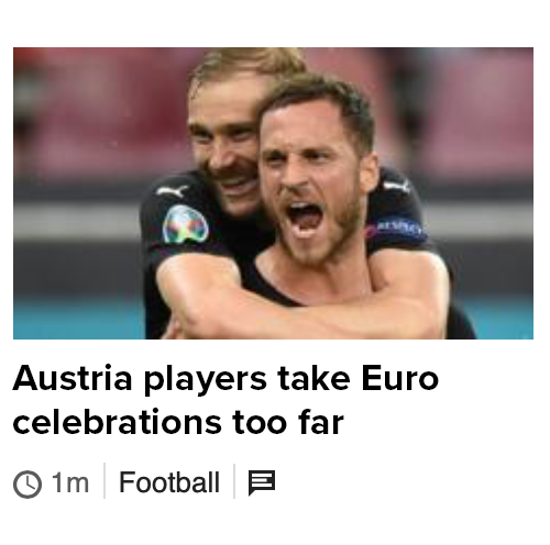 More shocking scenes at the footy...