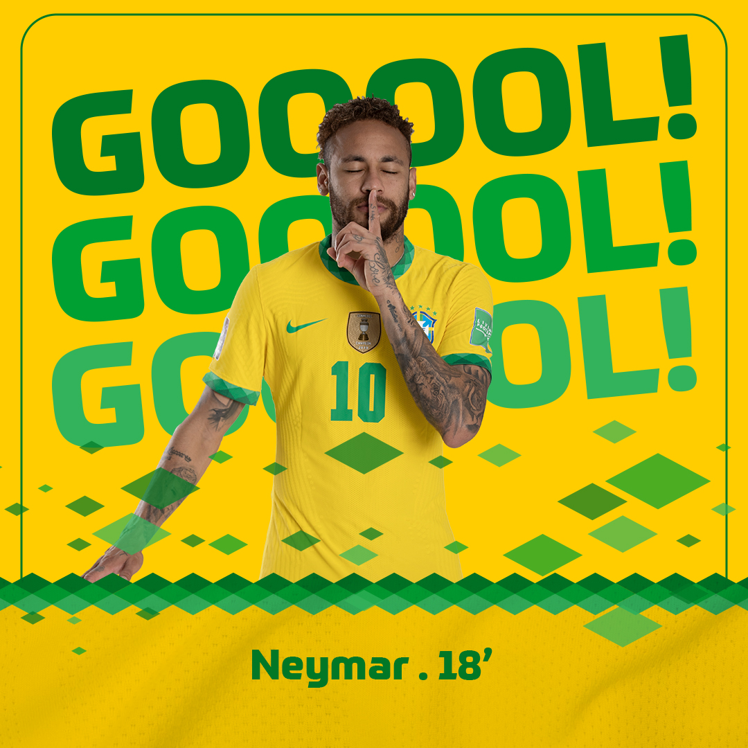 CBF_Futebol's tweet image. GOOOOOOOOOOOL DO BRASIL! Neymar Jr. amplia a vantagem da #SeleçãoBrasileira!

🇧🇷 2x0 🇻🇪 | #BRAxVEN #VibraOContinente