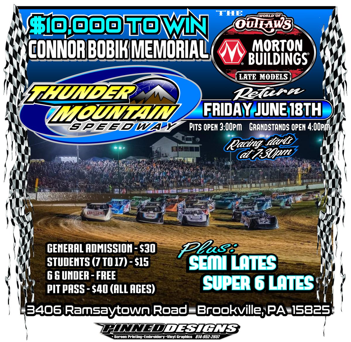 Thunder Mountain Speedway (PA) (@speedwaypa) on Twitter photo  Thunder Mountain Speedway (PA) (@speedwaypa) on Twitter photo