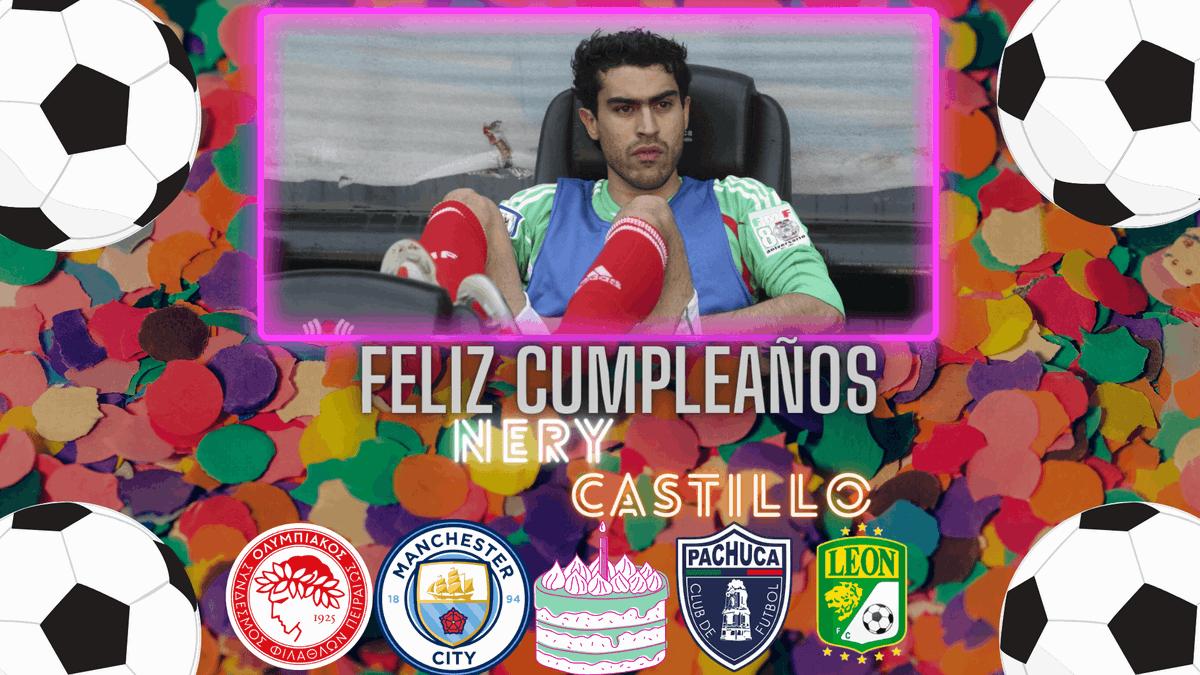 JuliusSunfire83's tweet photo. ⚽️¡Hoy es el #FelizCumpleaños🥳🎂 del exatacante Nery Castillo!
🔴Nacido en San Luis Potosí, tuvo una gran carrera en el @olympiacosfc que por ello fue llamado a jugar en @miseleccionmx donde su logro más importante fue el 3er lugar en #Venezuela2007
#Olympiacos https://t.co/3HLSBStVbw
