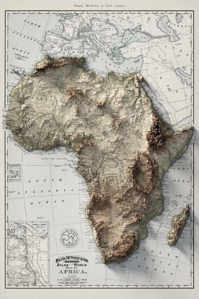 The Topography of Africa.