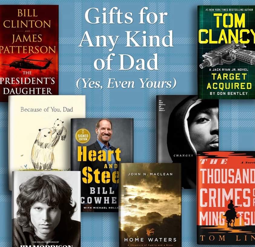 BNCampHill's tweet photo. It's one week till Father's Day! Still need something for dad? Come in and check out books and gifts perfect for any dad!
#bnmyweekendisbooked #BNBestYearYet #fathersday2021 https://t.co/jqH40QOxqy