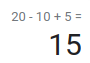 CryptoMatthewJ's tweet photo. @Rohit_Singh_311 @AAhmed825 @binance Because twenty minus ten plus five equals fifteen. https://t.co/ly6KHL52v0