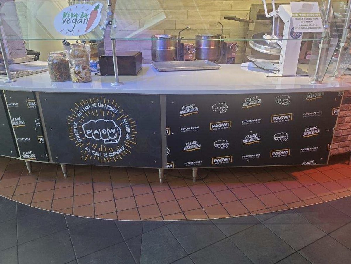 GetPAOW's tweet photo. Check out our new station over at the University of Florida! They are part of the #plantbasedrevolution. #getpaow https://t.co/naKOROP0dB